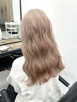 アンリ(Anli)&nbsp;《Anli KANAKO》ホワイトベージュ ブロンド レイヤー