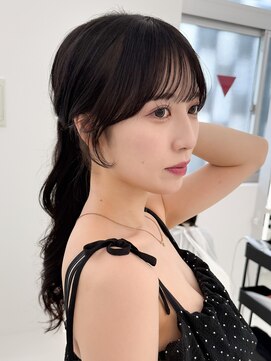 コア プラス 立川(COA PLUS) 韓国風レイヤーカット髪質改善ダブルカラーハッシュカット