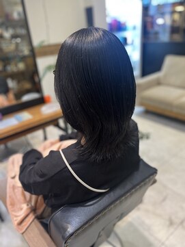 ケンジ 南林間(KENJE) 艶髪×レイヤー×髪質改善【南林間】