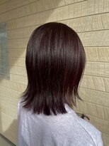 グラヘアーストーリー(gra HAIR STORY)&nbsp;ロブ×レッドブラウン