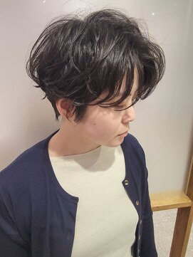 ベール(BALE) ハンサムショート×パーマ【尾野恭平】