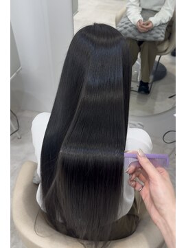 カノイ 銀座中央通り(KANOI) 髪質改善とブルベカラーでシャンプーモデル艶☆