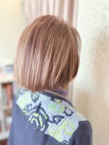 クロス(CROSS)&nbsp;ヘアマニキュア/明るい白髪染め/ボブ/ミセスヘア