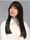 ツヤ感ストレートロング
