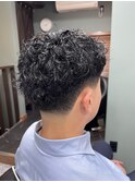 MEN’S HAIR/サーフカール/刈り上げセンターパート/柏/柏駅