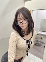 パルス ヨコハマ(PULSE yokohama)&nbsp;ミディアムレイヤー/アッシュグレージュ/髪質改善