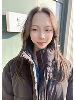 エダメ(EDAME)&nbsp;ナチュラルレイヤー/ナチュラルヘア/透け感カラー