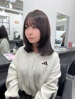 ミニョン(Mi9non)&nbsp;艶レイヤーカット/顔周りカット/前髪/イメチェン/ハッシュカット