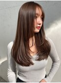 ふんわり内巻きロングレイヤー【TELAHAIR五井】