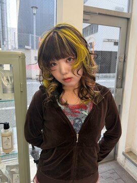 QUON yellow×brown mix