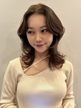 サンデイズド(SUNDAZED) やわらかブラウン×髪質改善カラーミディアム
