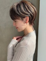 アフロート トウキョウ(AFLOAT TOKYO)&nbsp;マッシュショートボブ30代40代小顔銀座面長丸顔クールショート