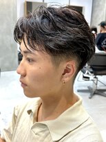 エリマ 調布(elima)&nbsp;調布メンズパーマフェザーパーマシャドウパーマセンターパート