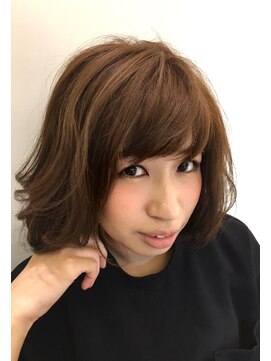 トレボー 聖蹟桜ヶ丘店 ふんわり重めボブ　　聖蹟桜ケ丘店美容室トレボー