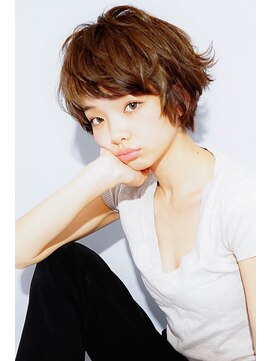 真木よう子さん風 耳かけふわショート L エイミーバイアフロートザガーデン 浦和店 Amie By Afloat The Garden のヘアカタログ ホットペッパービューティー