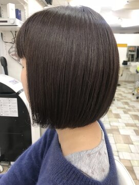 ヘアーサロンアンク(hair salon anc) ワンレングスショート♪