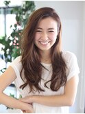 休日ナチュラルウェーブスタイル