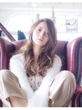 ロンドアベニール 北千住(Lond avenir) 【lond 本田奈穂美】ヴェールウェーブ柔らかロングスタイル