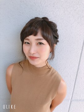 ミューズ 塩釜口店(MUSE) [MUSE塩釜口]ネジあみシニヨンby高瀬