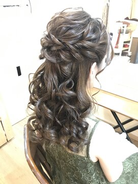 ロカット サロン(Roquat Salon) ロング卒業式ヘアアレンジ　【ヘアアレンジ　立川/立川南/袴】