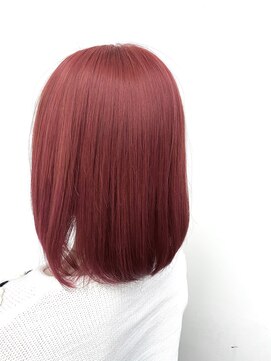 サロンドミルク 溝の口店(salon de MiLK) ブリーチ1回で出来るピンク