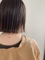 ニコラ(NICOLA)&nbsp;切りっぱなし×ピンクカラー