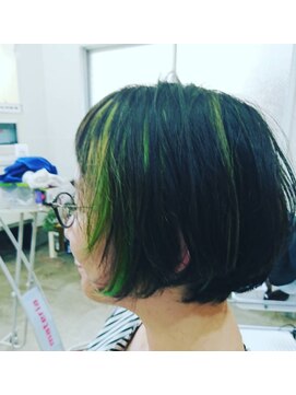 チチヘアーワークス(titi HAIR WORKS) アクセントカラー