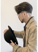 Men’ｓレトロ感ある刈り上げスタイル フェード