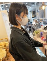 ジーナ 福岡天神(Zina)&nbsp;インナーカラー  ブルーブラック×ネイビー