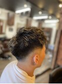 スキンフェード ツイストパーマ