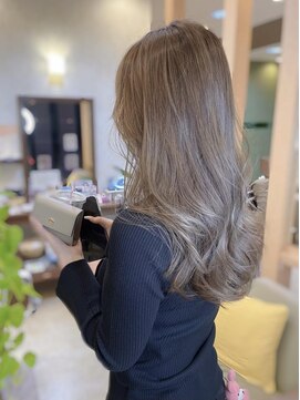 ヘアメイク ミチ 富田店(HAIRMAKE MICHI) 【MICHI 富田店　古作蓮】ミルクティーベージュ