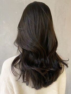 アイティー バイ アルバム 中野店(IT by ALBUM) オリーブブラウンレイヤーカット_外ハネボブ_ba387491