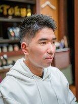 ブロートーキョー(BroTokyo)&nbsp;MEN'Sアッシュブラックスキンミドルフェード