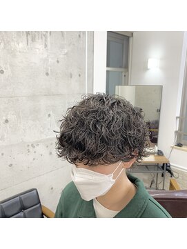 メルシー トータル ブランディング サロン(merci TOTAL BRANDING SALON) マッシュウルフ×波巻きスパイラル 横浜