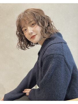 アンアミ オモテサンドウ(Un ami omotesando) 【Un ami】ボブ×ウェーブパーマ