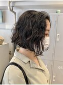 【benji 蔵前】ボブパーマ×ハイライト◎蔵前/ボブ
