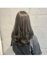 リュネッツ あざみ野店(lunettes)&nbsp;【白髪ぼかし】ハイライトグレージュ×ワンカールレイヤー