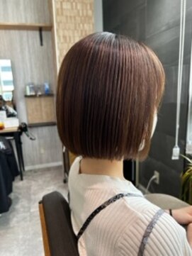 テラスヘア センダイ(TERRACE hair SENDAI) 艶髪ボブ【イノアカラー使用】