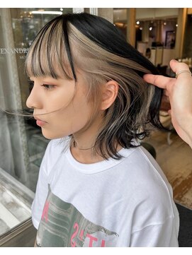 ユナイテッドビューティー 金沢(UNITED BEAUTY) 【フェイスフレミング】【インナーカラー】