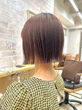 サンドエス 銀座(sand S) ストンボブ大人可愛い20代30代40代似合わせカット