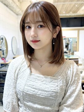 プラグ バイ ネオリーブ(plug by neolive) 前髪×髪質改善 [髪質改善/縮毛矯正/レイヤーカット]韓国T☆