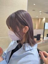クララ ヒロシマ(CLALA Hiroshima) ワンブリーチ ラベンダーグレージュ