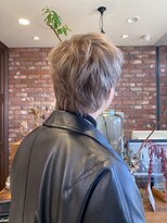 ボコカ(bococa)&nbsp;【macana指名】ブリーチカラー ベージュ  ワンブリーチ ショート