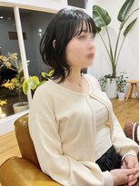 コムヘアー(COM HAIR)&nbsp;ミディアムレイヤー。