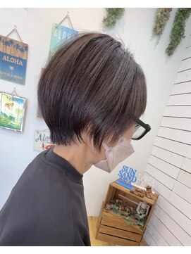 ラニハナクドウ(lanihana.kudo) +＊～縮毛矯正×デザイン【くびれショート】～＊+