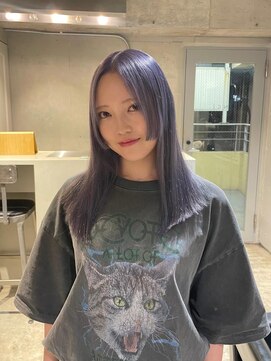 アルカナ 明治神宮前原宿(ARCANA) フルバングレッドブラウン似合わせカットカルマパーマ