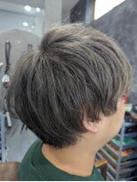 ロム マッシュ/グレージュカラー/オリーブ/ミントアッシュ/30代40代