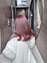 アオ(ao.)&nbsp;エアリーロング/美髪/ピンクブラウン