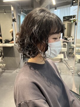 リラス 博多(rilas) 結べる！ボブパーマ　ゆるふわパーマ　長持ちパーマ