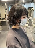 結べる!ボブパーマ ゆるふわパーマ 長持ちパーマ